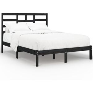 (black, 150 x 200 cm) vidaXL Bed Frame Bed Base Bedstead Bedroom Mattress Founda (black, 150 x 200 cm) vidaXL Bed Frame Bed Base Bedstead Bedroom Mattress Founda
