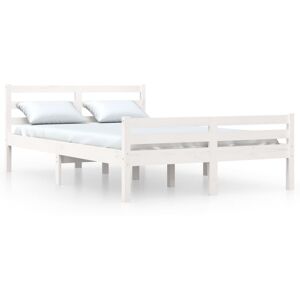 (white, 140 x 200 cm) vidaXL Solid Wood Bed Frame Bedroom Bedstead Bed Base Mult (white, 140 x 200 cm) vidaXL Solid Wood Bed Frame Bedroom Bedstead Bed Base Mult
