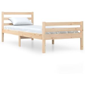 (brown, 100 x 200 cm) vidaXL Solid Wood Bed Frame Bedroom Bedstead Bed Base Mult (brown, 100 x 200 cm) vidaXL Solid Wood Bed Frame Bedroom Bedstead Bed Base Mult