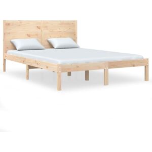 (brown, 135 x 190 cm) vidaXL Bed Frame Bed Base Bedstead Bedroom Mattress Founda (brown, 135 x 190 cm) vidaXL Bed Frame Bed Base Bedstead Bedroom Mattress Founda