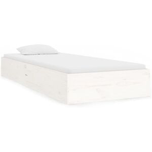 (white, 75 x 190 cm) vidaXL Bed Frame Home Wooden Bedstead Bed Base Mattress Fou (white, 75 x 190 cm) vidaXL Bed Frame Home Wooden Bedstead Bed Base Mattress Fou
