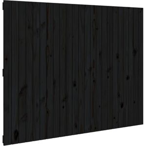 (black, 146.5 x 3 x 110 cm) vidaXL Solid Wood Pine Wall Headboard Bed Header Mul (black, 146.5 x 3 x 110 cm) vidaXL Solid Wood Pine Wall Headboard Bed Header Mul