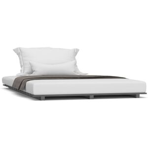 (grey, 120 x 200 cm) vidaXL Bed Frame Bedroom Bedstead Bed Base Mattress Foundat (grey, 120 x 200 cm) vidaXL Bed Frame Bedroom Bedstead Bed Base Mattress Foundat