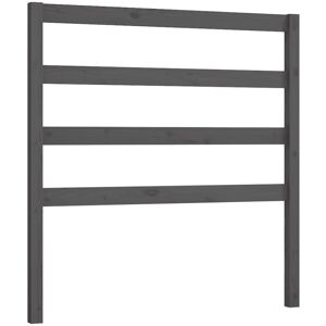(Grey) vidaXL Solid Wood Pine Bed Headboard Home Furniture Multi Colours Multi S (Grey) vidaXL Solid Wood Pine Bed Headboard Home Furniture Multi Colours Multi S