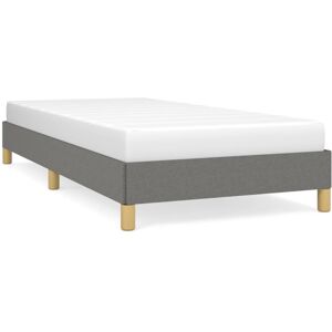 (dark grey, 25 cm/ 3ft single) vidaXL Bed Frame Mattress Foundation Bedroom Upho (dark grey, 25 cm/ 3ft single) vidaXL Bed Frame Mattress Foundation Bedroom Upho
