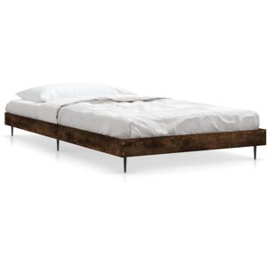 (smoked oak, 90 x 200 cm) vidaXL Bed Frame Bedroom Platform Bed Frame Bedstead B (smoked oak, 90 x 200 cm) vidaXL Bed Frame Bedroom Platform Bed Frame Bedstead B