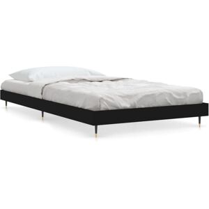 (black, 90 x 200 cm) vidaXL Bed Frame Bedroom Platform Bed Frame Bedstead Bed Ba (black, 90 x 200 cm) vidaXL Bed Frame Bedroom Platform Bed Frame Bedstead Bed Ba