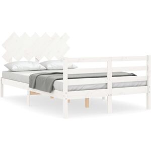 (white, 120 x 200 cm) vidaXL Bed Frame Platform Bed with Headboard Black Small S (white, 120 x 200 cm) vidaXL Bed Frame Platform Bed with Headboard Black Small S