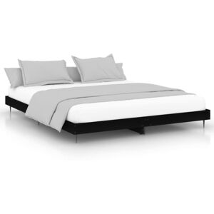 (black, 120 x 200 cm) vidaXL Bed Frame Bedroom Platform Bed Frame Bedstead Bed B (black, 120 x 200 cm) vidaXL Bed Frame Bedroom Platform Bed Frame Bedstead Bed B