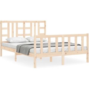 (brown, 160 x 200 cm) vidaXL Bed Frame Platform Bed with Headboard Black Small D (brown, 160 x 200 cm) vidaXL Bed Frame Platform Bed with Headboard Black Small D