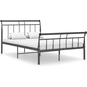 vidaXL Bed Frame Black Metal 120x200 cm Bedroom Furniture Bed Base Bedstead vidaXL Bed Frame Black Metal 120x200 cm Bedroom Furniture Bed Base Bedstead