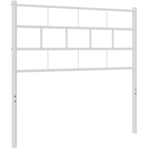 (white, 100 cm) vidaXL Metal Headboard Home Tall Headboard Bed Header Bedroom Be (white, 100 cm) vidaXL Metal Headboard Home Tall Headboard Bed Header Bedroom Be