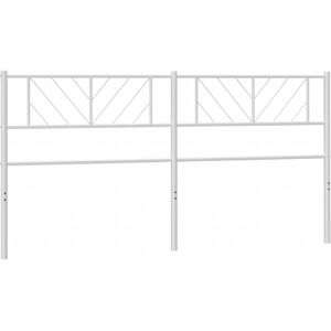 (white, 180 cm) vidaXL Metal Headboardfor Bedroom Tall Headboard Bed Header Bed (white, 180 cm) vidaXL Metal Headboardfor Bedroom Tall Headboard Bed Header Bed