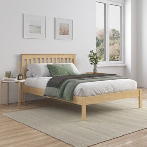 SlumberWorx (King 150 x 200cm, 15cm Deep Comfort Foam Mattress) DUNKELD SOLID WOODEN OAK BED SlumberWorx (King 150 x 200cm, 15cm Deep Comfort Foam Mattress) DUNKELD SOLID WOODEN OAK BED