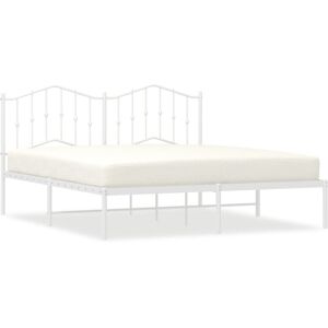 (with headboard, 160 x 200 cm) vidaXL Metal Bed Frame Home Bedroom Bed Base Matt (with headboard, 160 x 200 cm) vidaXL Metal Bed Frame Home Bedroom Bed Base Matt