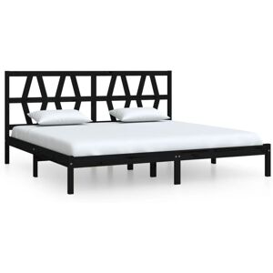 (black, 200 x 200 cm) vidaXL Bed Frame Bed Base Bedstead Bedroom Mattress Founda (black, 200 x 200 cm) vidaXL Bed Frame Bed Base Bedstead Bedroom Mattress Founda