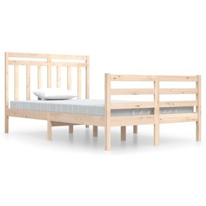 (brown, 120 x 200 cm) vidaXL Solid Wood Bed Frame Bedroom Bedstead Bed Base Mult (brown, 120 x 200 cm) vidaXL Solid Wood Bed Frame Bedroom Bedstead Bed Base Mult