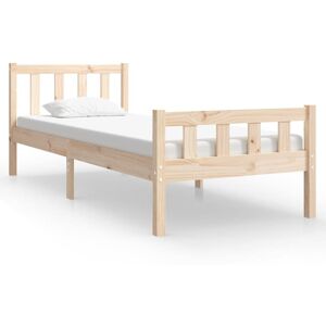 Maisonchic Bed Frame - Natural Pine - 90x190cm - Bed frame Maisonchic Bed Frame - Natural Pine - 90x190cm - Bed frame