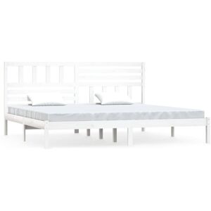 (white, 180 x 200 cm) vidaXL Bed Frame Bed Base Bedstead Bedroom Mattress Founda (white, 180 x 200 cm) vidaXL Bed Frame Bed Base Bedstead Bedroom Mattress Founda