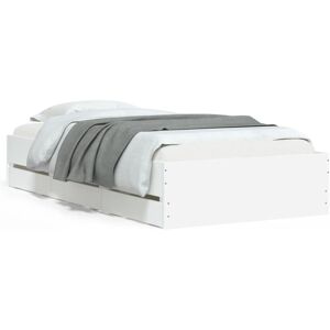 (white, 90 x 190 cm) vidaXL Bed Frame with Drawers Mattress Foundation Bed Base (white, 90 x 190 cm) vidaXL Bed Frame with Drawers Mattress Foundation Bed Base