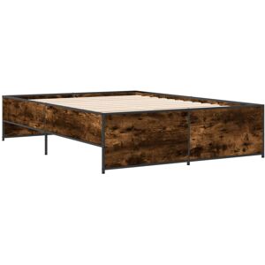 (smoked oak, 120 x 190 cm) vidaXL Bed Frame Bed Base Bedstead Black 120x200 cm E (smoked oak, 120 x 190 cm) vidaXL Bed Frame Bed Base Bedstead Black 120x200 cm E