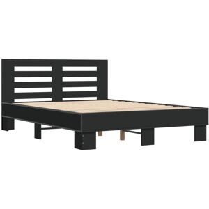 (black, 140 x 200 cm) vidaXL Bed Frame Home Bed Base Sonoma Oak 90x200 cm Engine (black, 140 x 200 cm) vidaXL Bed Frame Home Bed Base Sonoma Oak 90x200 cm Engine