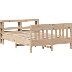 vidaXL Bed Frame with Headboard Bed Base Bedstead 120x200 cm Solid Wood Pine vidaXL Bed Frame with Headboard Bed Base Bedstead 120x200 cm Solid Wood Pine