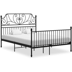 (black, 160 x 200 cm) vidaXL Bed Frame Metal Home Bedroom Bed Base Bedstead Matt (black, 160 x 200 cm) vidaXL Bed Frame Metal Home Bedroom Bed Base Bedstead Matt
