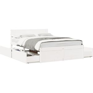 (white, 120 x 190 cm) vidaXL Bed Frame with Drawers Bed Base Mattress Foundation (white, 120 x 190 cm) vidaXL Bed Frame with Drawers Bed Base Mattress Foundation