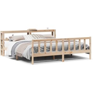(natural, 200 x 200 cm) vidaXL Bed Frame with Headboard Bed Base Wax Solid Wood (natural, 200 x 200 cm) vidaXL Bed Frame with Headboard Bed Base Wax Solid Wood
