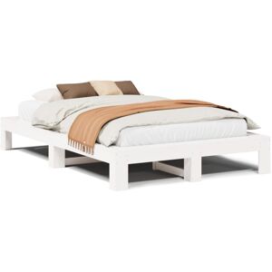 vidaXL Bed Frame White 120x200 cm - Bed Type vidaXL Bed Frame White 120x200 cm - Bed Type