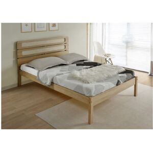 Seconique (5ft Kingsize) Wooden Bed Frames, Santana Light Oak/Rattan Effect Seconique (5ft Kingsize) Wooden Bed Frames, Santana Light Oak/Rattan Effect