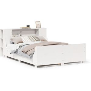 vidaXL Bed Frame White 160x200cm - Bed Type vidaXL Bed Frame White 160x200cm - Bed Type