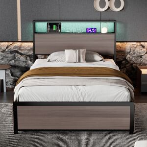 Unbranded 3FT single bed 90x190cm, With LED light strip and 4 drawerss Unbranded 3FT single bed 90x190cm, With LED light strip and 4 drawerss