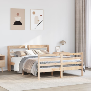 vidaXL Bed Frame with Headboard without Mattress 160x200 cm vidaXL Bed Frame with Headboard without Mattress 160x200 cm