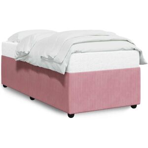 (pink, 80 x 200 cm) vidaXL Bed Frame Home Bed Base Mattress Foundation Dark Grey (pink, 80 x 200 cm) vidaXL Bed Frame Home Bed Base Mattress Foundation Dark Grey