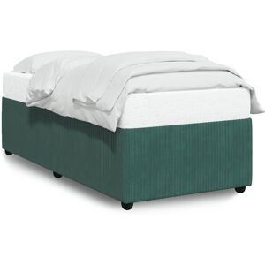(dark green, 80 x 200 cm) vidaXL Bed Frame Home Bed Base Mattress Foundation Dar (dark green, 80 x 200 cm) vidaXL Bed Frame Home Bed Base Mattress Foundation Dar