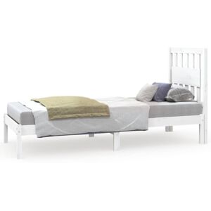 vidaXL Solid Pine Bed Frame - Small Single 75x190 cm vidaXL Solid Pine Bed Frame - Small Single 75x190 cm