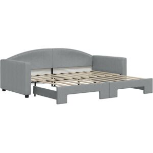 (light grey, Trundle Sofa Bed) vidaXL Daybed Living Room Sofa Bed Sofa Bed Guest (light grey, Trundle Sofa Bed) vidaXL Daybed Living Room Sofa Bed Sofa Bed Guest