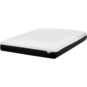 Beliani Latex Foam Mattress - White & Black EU Double Support Beliani Latex Foam Mattress - White & Black EU Double Support