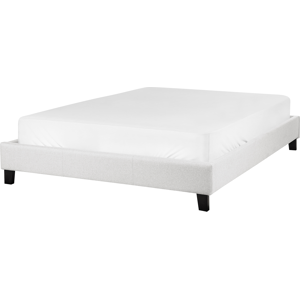 Beliani ROANNE Light Grey Double Bed - Bed Beliani ROANNE Light Grey Double Bed - Bed