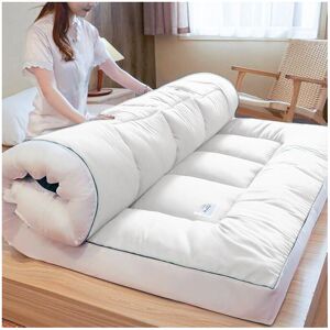Unbranded (4ft / Small-Double (120 x 190 cm), White - Topper ) 10CM Thick Mattress Topper Unbranded (4ft / Small-Double (120 x 190 cm), White - Topper ) 10CM Thick Mattress Topper