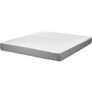 Beliani Latex Foam Mattress White Grey Super King - Mattress Beliani Latex Foam Mattress White Grey Super King - Mattress