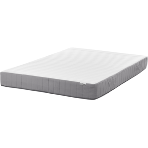 Beliani Pocket Sprung Mattress EU Double Size - 7-Zone Cooling Memory Foam Support Beliani Pocket Sprung Mattress EU Double Size - 7-Zone Cooling Memory Foam Support