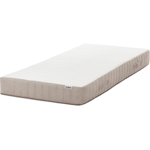 Beliani Pocket Spring Latex Mattress - Medium Firm 90x200cm - White Beliani Pocket Spring Latex Mattress - Medium Firm 90x200cm - White