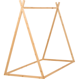 Beliani Kids House Bed Light Pine Wood - Kids Bed, Modern Nursery, 90x200cm Beliani Kids House Bed Light Pine Wood - Kids Bed, Modern Nursery, 90x200cm