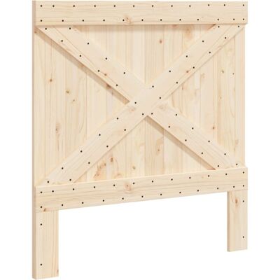 vidaXL Headboard 100x104 cm Solid Wood Pine - Headboard - Bedroom Accessory vidaXL Headboard 100x104 cm Solid Wood Pine - Headboard - Bedroom Accessory