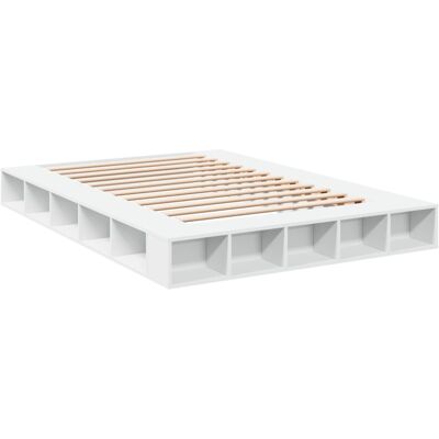 (white, 140 x 200 cm) vidaXL Bed Frame Home Bed Base Brown Oak 180x200 cm Super (white, 140 x 200 cm) vidaXL Bed Frame Home Bed Base Brown Oak 180x200 cm Super