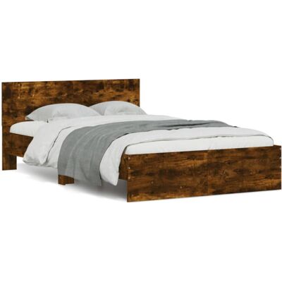 vidaXL Bed Frame with Headboard - 120x200 cm - Bed Type vidaXL Bed Frame with Headboard - 120x200 cm - Bed Type