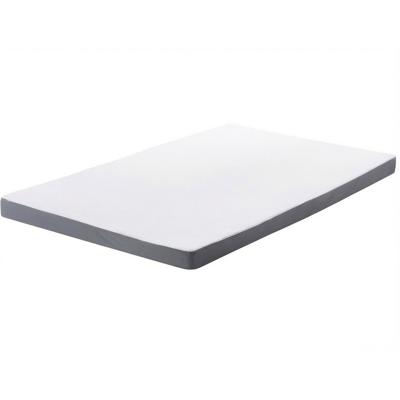 Beliani White Foam Mattress - Single Size - Medium Firm Beliani White Foam Mattress - Single Size - Medium Firm